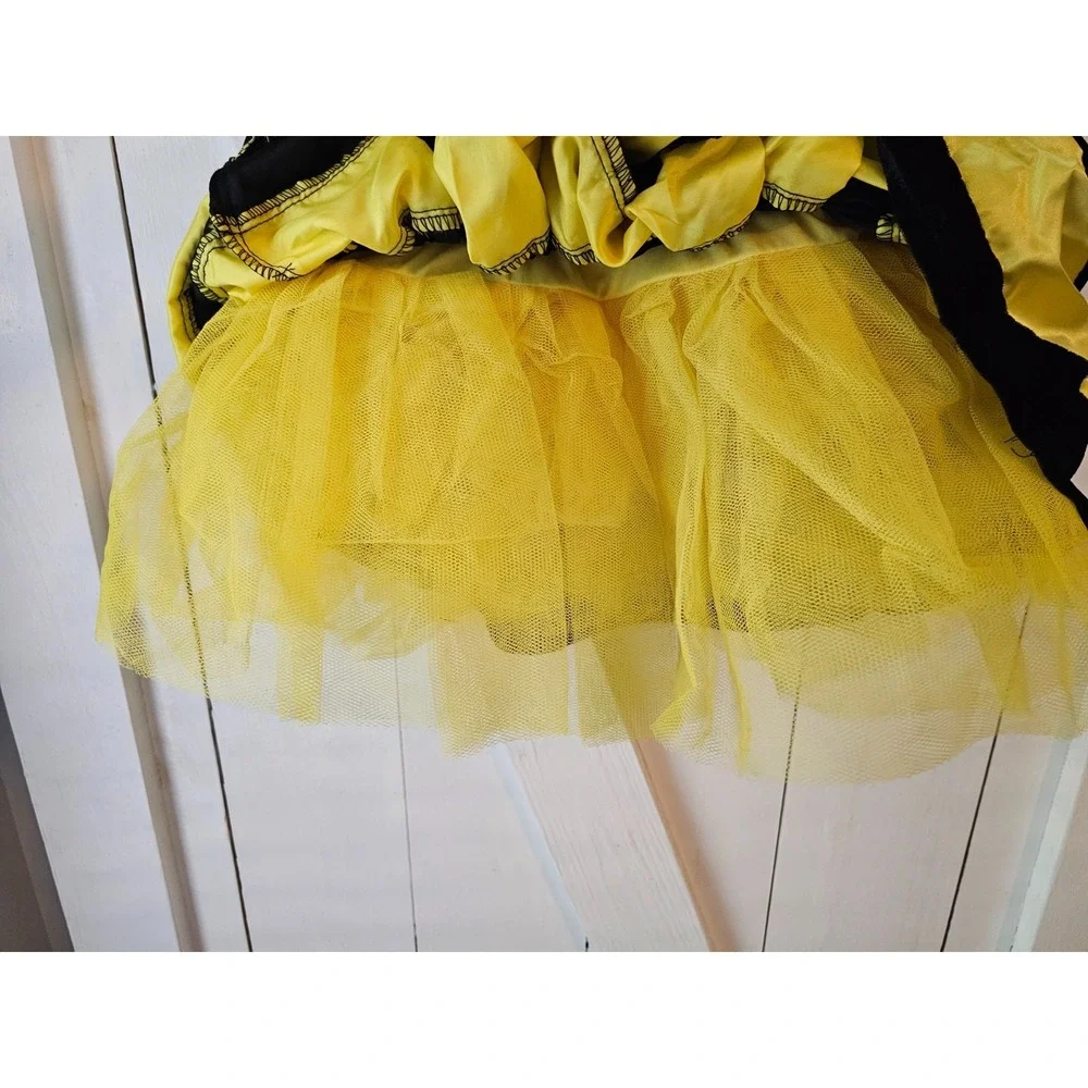 5T Bee Costume Halloween Pretend Play Party w/Headband &‎ Wings - 5T